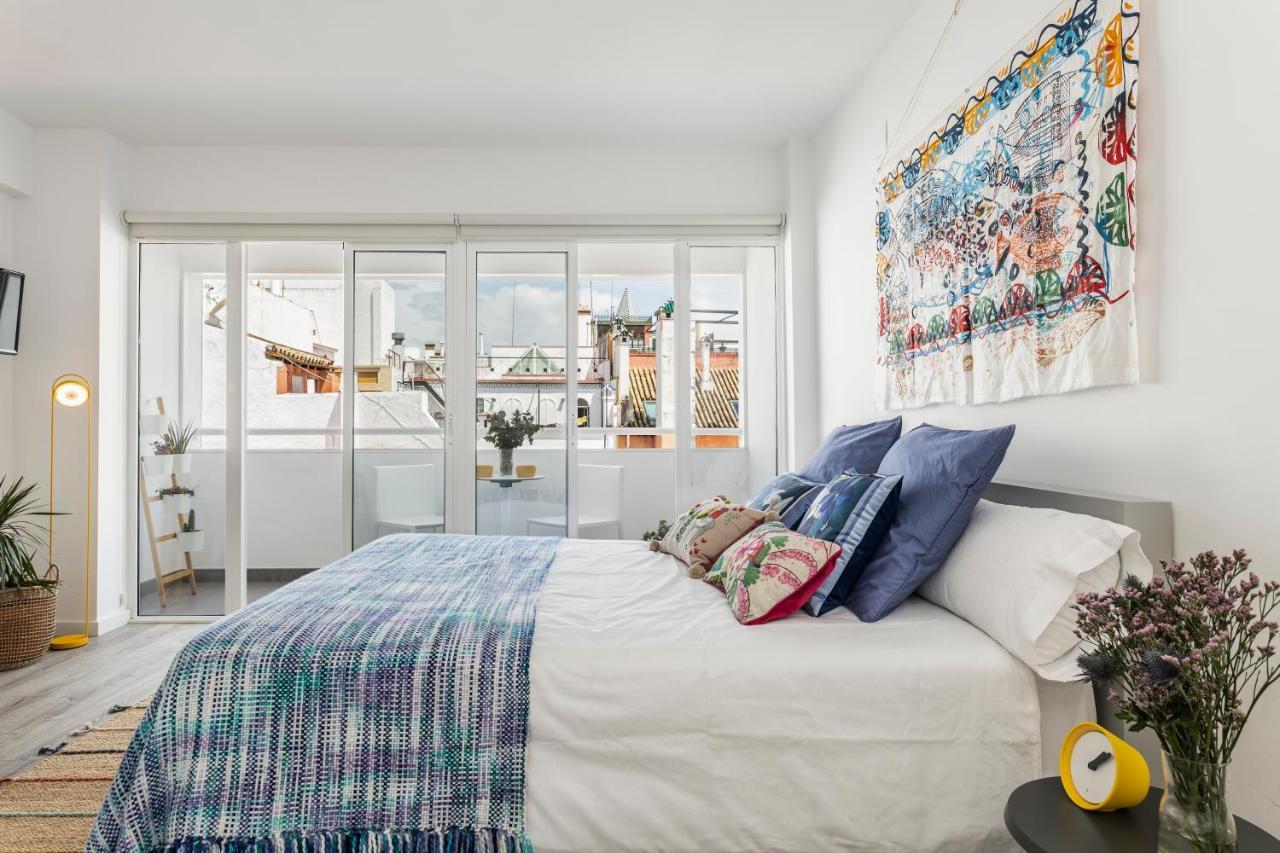 Pop Art, Apartamento De Diseno En Arenal 303 Con Terraza Sevilha Exterior foto