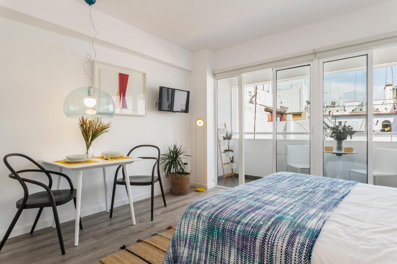 Pop Art, Apartamento De Diseno En Arenal 303 Con Terraza Sevilha Exterior foto