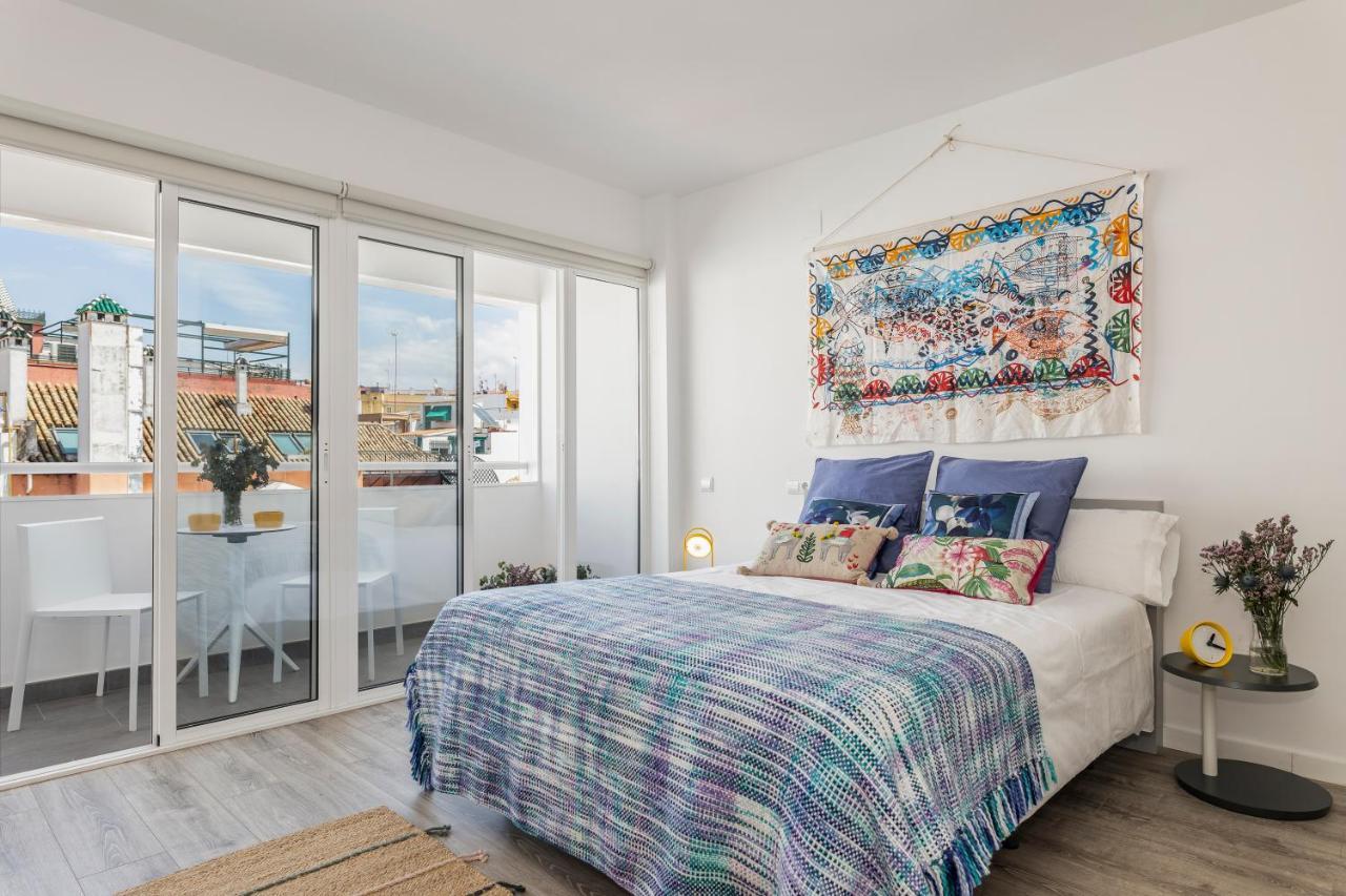 Pop Art, Apartamento De Diseno En Arenal 303 Con Terraza Sevilha Exterior foto