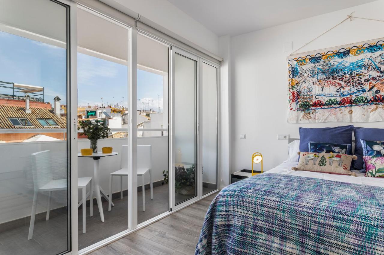 Pop Art, Apartamento De Diseno En Arenal 303 Con Terraza Sevilha Exterior foto